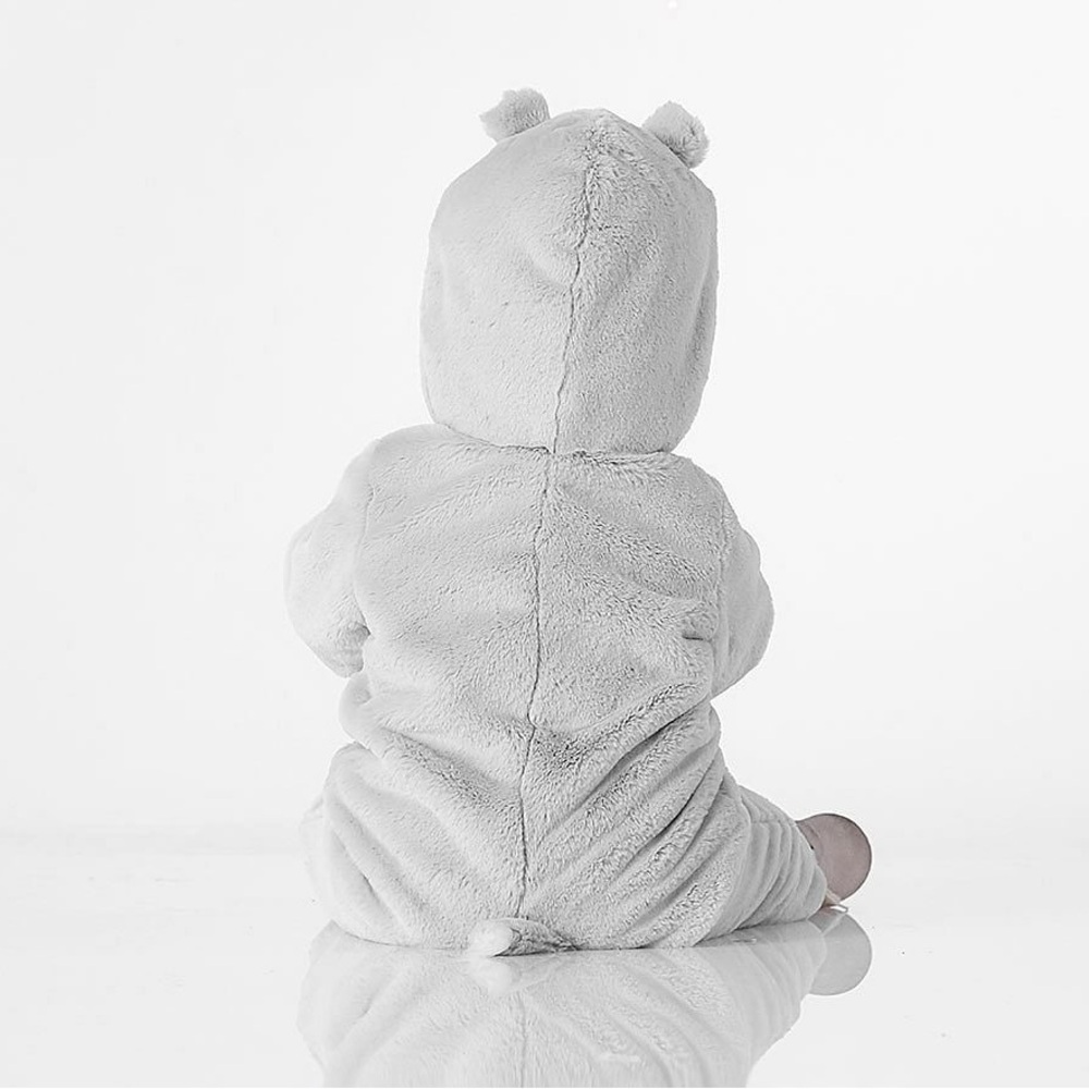 Pottery Barn Gray Hippo Baby Costume - Picture 8 of 14